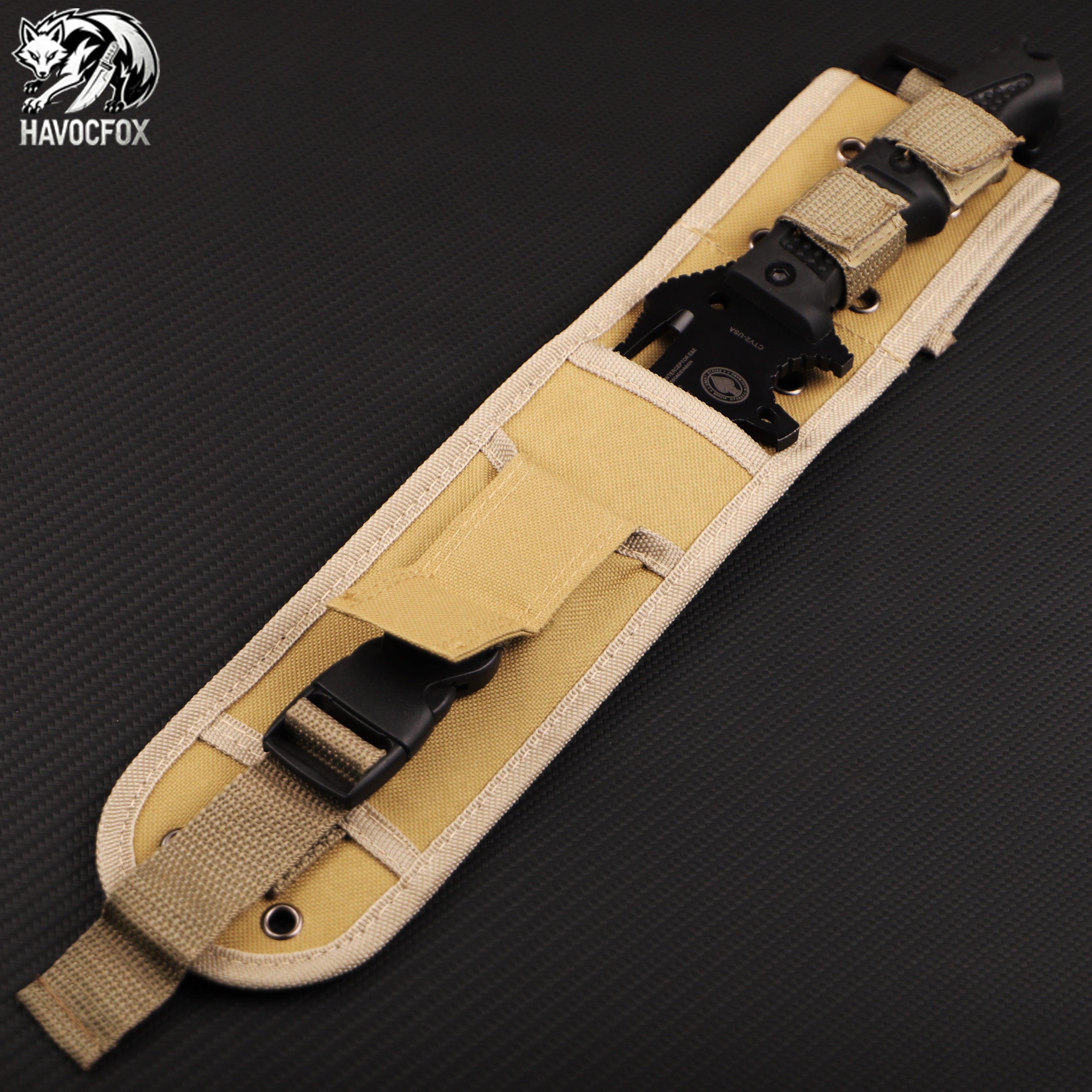 Jungle Rescue Tactical Straight Knife