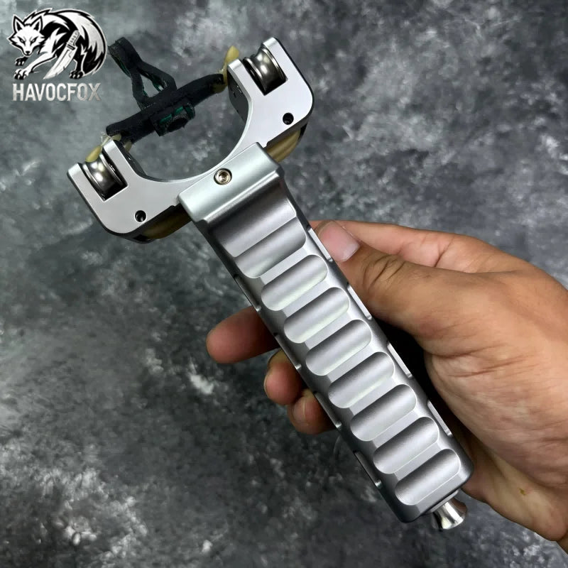 GS272 Semi-auto V5 Slingshot with Double Magazine High Precision CNC Aluminum Alloy